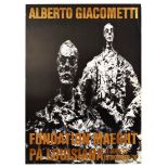 Advertising Poster Alberto Giacometti Artwork Exhibition Louisiana