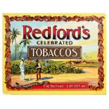 Advertising Poster Redfords Tobacco Plantation Cigar Cigarette Clerkenwell London