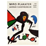 Advertising Poster Joan Miro Art Museum Surrealism Spain Painting