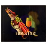 Advertising Poster Sherry Wine Jerez Art Deco Gonzales Byass Solero