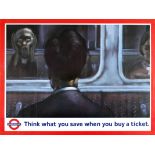 Advertising Poster LT Savings Scream Munch London