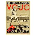 Propaganda Poster Liberal Christian Youth Summercamp Netherlands