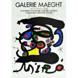 Advertising Poster Galerie Maeght Joan Miro Spain Surrealism