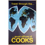 Advertising Poster Cooks Midcentury Travel Good