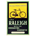 Advertising Poster The Raleigh All Steel Bicycle