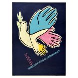 Propaganda Poster ERP Marshall Plan Dove European Cooperation