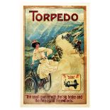 Advertising Poster Torpedo Bicycle Fitchel and Sachs