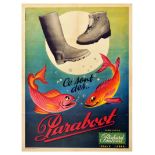 Advertising Poster Paraboot Fish Water Shoes