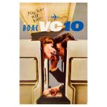 Travel Poster BOAC VC10 Love Airline