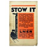 Advertising Poster LNER Railway Warehouse Storage Newbould Art Deco