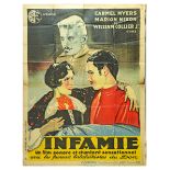 Movie Poster Infamie Red Sword Cossack Myers Nixon Collier