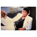 Advertising Poster Michael Jackson Thriller Tiger Zimmerman