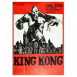 Movie Poster King Kong New York Fay Wray Bruce Cabot