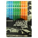 Sport Poster Porsche Watkins Glen Auto Racing
