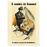 War Poster WWII Nazi Rommel Auchinleck