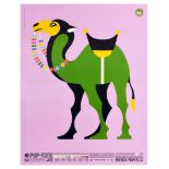 Advertising Poster Camel Pop Art French Paper Mill