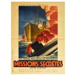 Movie Poster Western Approaches WWII Missions Secretes
