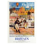 Travel Poster BA British Airways Brighton Regency Architecture