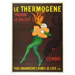 Advertising Poster Le Thermogene Leonetto Cappiello Belgium