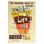 Travel Poster Turkey Treasure House of History Mosque