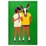 Advertising Poster Creative Playthings Fredun Shapur Recorder Donkey