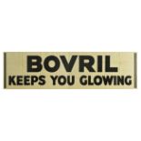 Advertising Poster Bovril Beef Hot Drink Glowing