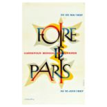 Advertising Poster Foire de Paris Cassandre Paris Fair Exhibition