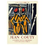 Advertising Poster Jean Couty Guard Katia Granoff Art Exhibition