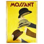 Advertising Poster Mossant Hats Leonetto Cappiello