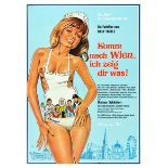 Film Poster Come To Vienna Austria Erotic Film Topless