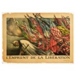 War Poster WWI France Liberation War Loan Faivre