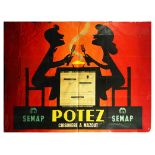 Advertising Poster Potez Oil Cooker Date Night Dinner