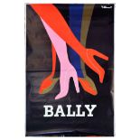 Advertising Poster Bally Shoes Villemot Feet