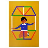 Advertising Poster Creative Playthings Fredun Shapur Building Blocks