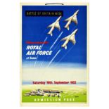 Propaganda Poster Set RAF Battle of Britain Airshow Jet Plane WWII