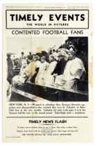 Advertising Poster Timely Events Syracuse University Football Fans
