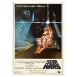 Film Poster Star Wars Saga Leia Skywalker Darth Vader George Lucas