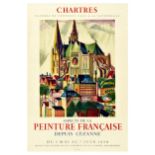 Advertising Poster Chartres Cathedral Desnoyer Art Exhibition