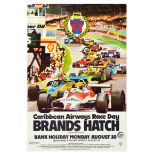 Sport Poster Formula One Caribbean Airways Brands Hatch Race Day