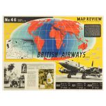 Propaganda Poster Map Review 46 British Airways Transport Commission
