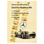 Sport Poster Mercedes Benz British Grand Prix Liska