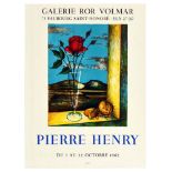 Advertising Poster Pierre Henry Rose Chestnut Art Exhibition