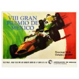 Sport Poster Formula One Mexico Grand Prix Car Racing