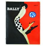 Advertising Poster Bally Villemot Shoes Planet