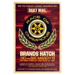 Sport Poster Formula One Race of Champions Brands Hatch Spence