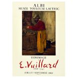 Advertising Poster Vuillard Toulouse Lautrec Painting Art Exhibition