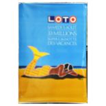 Advertising Poster France Loto Mermaid Beach Villemot