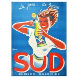 Advertising Poster Sud Fizzy Drink France