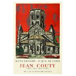 Advertising Poster Jean Couty Cathedral Katia Granoff Art Exhibition