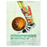 Sport Poster World Cup Football 1966 England FIFA Thierry Roland